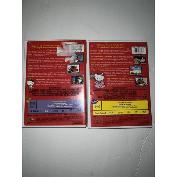 Hello Kitty Plays Pretend And Becomes A Princess Dvd Lot Of 2 - Picture 5 of 5
